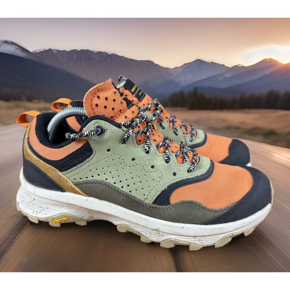 Merrell Mens Speed Solo Hiking Shoes Size 9 Vibram FloatPro Rock Plate J004459